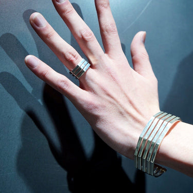 [Garden of Eden]<br>Otagon Design Bangle 5 consecutive