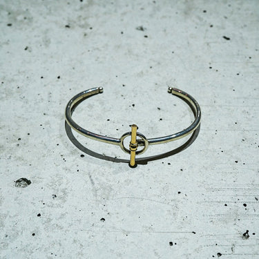 [Garden of Eden]<br>Circle T-bar<br>Bangle -18k/Silver-