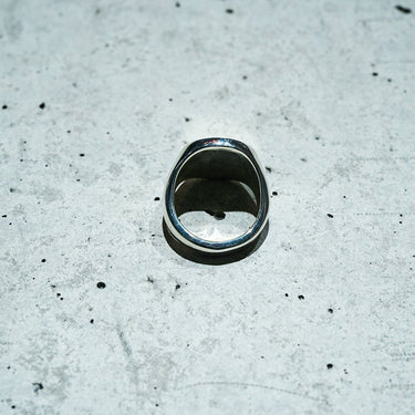 [Garden of Eden]<br>Oval signet<br>Ring -Large-